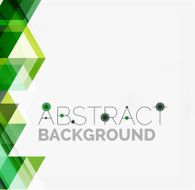 Abstract geometric background Modern overlapping triangles N121