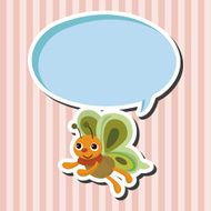 butterfly theme elements vector eps N11