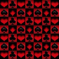 Red and black