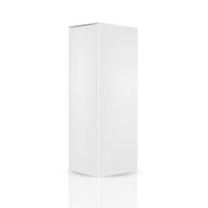 White gray packaging box