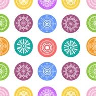 Abstract color pattern