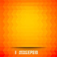 Orange abstract rhombus background