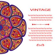 invitation mandala card2 N11
