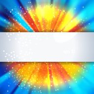 abstract colorful background with place for text vector illustr