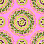 Floral pattern seamless Mandala ethnic pattern Seamless patter
