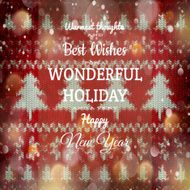 New Year christmas decoration EPS 10 N12