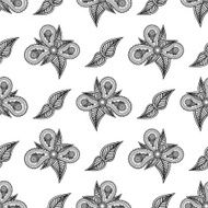 Vintage floral seamless pattern for your design N11