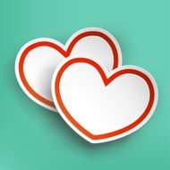 Paper hearts N2