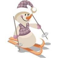 Snowman color 15