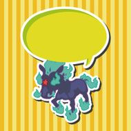 animal horse cartoon theme elements N10