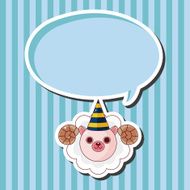 animal cartoon theme elements N69