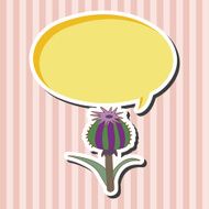 flower theme elements vector eps N71