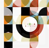 Semicircle triangle pattern N73