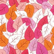 Autumn ornamental seamless pattern