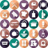 Kitchen set icons N3