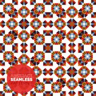 Vector colorful seamless geometric pattern Modern stylish abstract texture N2