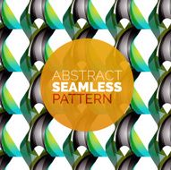 Vector colorful seamless geometric pattern Modern stylish abstract texture N11