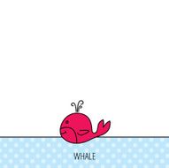 Whale icon Largest mammal animal sign N5