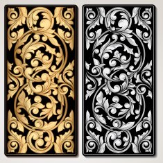Decorative vintage panel N3