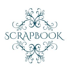 Scrapbook Calligraphic vintage design element