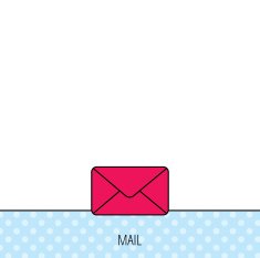 Envelope mail icon Email message sign N20