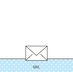 Envelope mail icon Email message sign N21