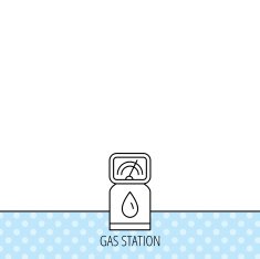 Gas station icon Petrol fuel pump sign N5