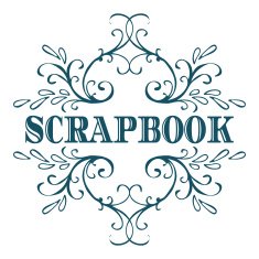Scrapbook Calligraphic vintage design element N2