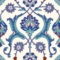 Traditional Arabic ornament seamless N6