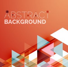 Abstract geometric background Modern overlapping triangles N17