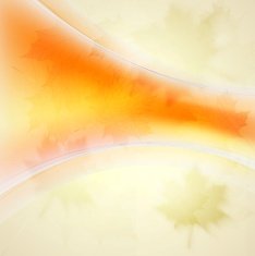 Abstract bright orange wavy autumn background