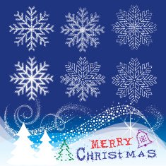 Christmas Snowflakes N3
