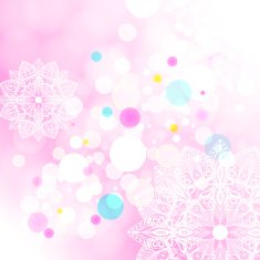 Bokeh Mandala Design N2