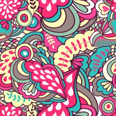 fantasy abstract seamless pattern N2