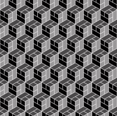 seamless pattern of blocks