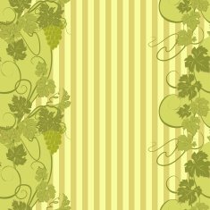 Seamless texture with vines and bunches of grapes N21