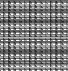 Black and white geometric seamless pattern N129