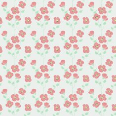 Seamless texture with poppies