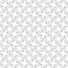 Black and white seamless pattern background N7