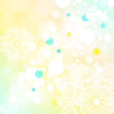 Bokeh Mandala Design N3