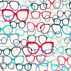 pattern of Sunglasses Silhouettes N2