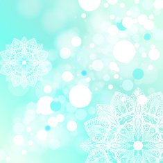 Bokeh Mandala Design N4