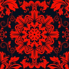 Vintage classic seamless pattern N3
