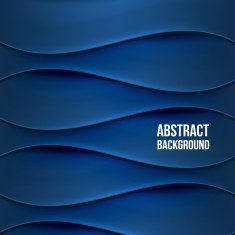 Abstract blue background with waves