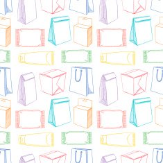 seamless types of sketch packaging N2