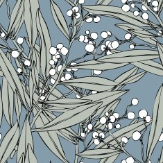 Seamless Pattern with floral ornament N57