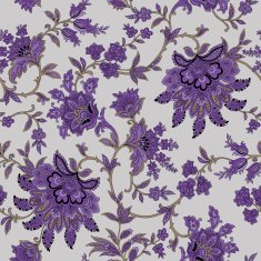 Seamless Pattern with floral ornament N58