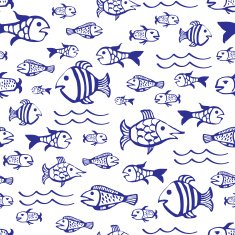 Fish Seamless Pattern N17