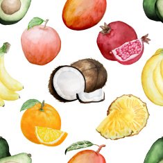 Fruit seamless pattern N4