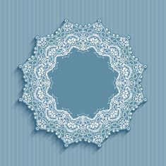 Decorative retro styled background